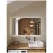 Дозатор для жидкого мыла DEKOR BANYO Alina Black A40 5012 04 настенный, черный