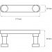 Крючок DEKOR BANYO Alina Gold A40 408 01 02 золото, на шурупах