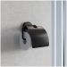 Держатель для туалетной бумаги DEKOR BANYO Alina Black A40 407 01 04 настенный, матовый черный