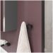 Крючок DEKOR BANYO SS 304 Black SS304 008 14 матовый черный, на шурупах