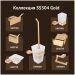Крючок DEKOR BANYO SS 304 Gold SS304 008 12 золото, на шурупах