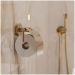 Держатель для туалетной бумаги DEKOR BANYO Alina Gold A40 407 01 02 настенный, золото