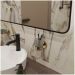 Стакан для ванной DEKOR BANYO Alina Gold A40 406 02 настенный, золото, стеклянный