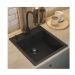 Дозатор для моющих средств Uperwood Quartz UPD-01, 04-D, черный
