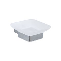 Мыльница Allen Brau (Аллен Брау) Infinity 6.21004-00 белая, хром