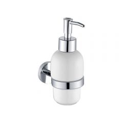 Дозатор жидкого мыла Allen Brau (Аллен Брау) Priority 6.31006-00 белый,хром