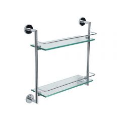 Полка с полотенцедержателем Allen Brau (Аллен Брау) Priority 6.31015-00, хром