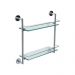 Полка с полотенцедержателем Allen Brau (Аллен Брау) Priority 6.31015-00, хром