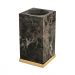 Стакан настольный 3SC Palace marmo мрамор Emperador dark 24к Золото PA03AEMGD