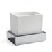 Стакан настольный 3SC SK композит Solid Surface Хром SK03ASL.BO