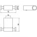 Двойной крючок подвесной Emco System2 3575 001 00 Хром