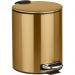 Ведро мусорное Bemeta (Бемета) Sablo с лифтом 5 л золото матовое (160315010)
