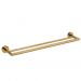 Полотенцедержатель Bemeta (Бемета) Brilo 600 мм двойной золото глянцевое (161204052)