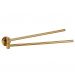 Полотенцедержатель Bemeta (Бемета) Brilo 420 мм двойной поворотный золото глянцевое (161204190)