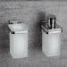 Стакан подвесной Colombo Basic Q, матовое стекло, Хром, B3702.CR-VAN