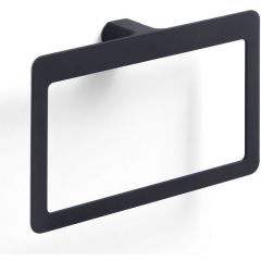 Полотенцедержатель Gedy Pirenei кольцо, цвет черный матовый PI70(14)