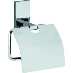 Бумагодержатель Sanibano Agatha с крышкой, цвет хром H9950/06CR
