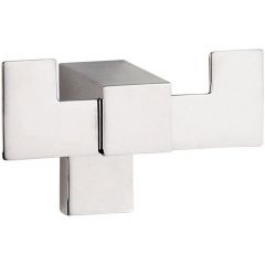 Крючок двойной Sanibano Elegance, цвет черный матовый H8700/09DMB