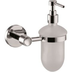 Дозатор настенный стеклянный Sanibano Sahara, цвет хром-кристаллы Swarovski crystal H9700/11CRС