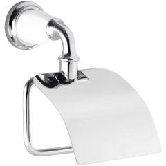 Бумагодержатель Sanibano Zafiro с крышкой, цвет хром H9900/06CR