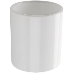 Стакан наcтольный керамический Stil Haus Buket, цвет белый BK10AP(BI)