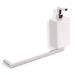 Полотенцедержатель, дозатор керамический с прямым носиком Stil Haus (Стил Хаус) Livin, цвет хром - белая керамика LV69D(08)
