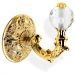 Крючок со стеклом Murano Stil Haus Noto Light, цвет хром NT13V(08)