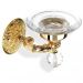 Мыльница настенная со стеклом Murano Stil Haus Noto Light, цвет хром NT09V(08)