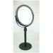 Зеркало Surya (Сурия) Metall, настольное круглое увеличительное поворотное с круглым основанием 17,5х17,5хh39-50 см, цвет черный матовый 6247/MB