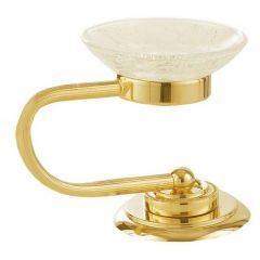 Мыльница Богеме Murano Золото 10910-G, Boheme GOLD