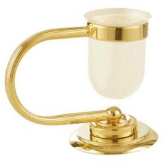 Стакан для зубных щеток Богеме Murano Золото 10911-G, Boheme GOLD