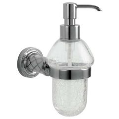 Диспенсер Богеме Murano Хром настенное с подсветкой 10912-W-CR, Boheme