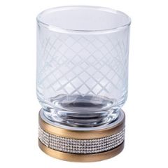 Настольный стакан Богеме Royal Cristal Бронза 10931-BR, Boheme ROYALE BR