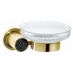 Мыльница Богеме Royal Cristal Золото 10923-G-B, Boheme