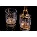 Настольный стакан Богеме Royal Cristal Золото 10931-G-B, Boheme