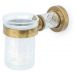 Стакан для зубных щеток Богеме Murano Cristal Бронза 10904-CRST-BR, Boheme CRYSTAL
