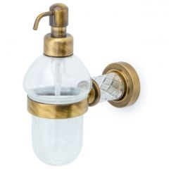 Диспенсер Богеме Murano Cristal Бронза 10912-CRST-BR, Boheme CRYSTAL