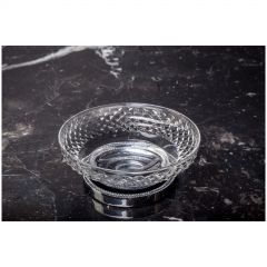 Мыльница Богеме Murano Cristal Хром 10204, Boheme Crystal Luxury Options