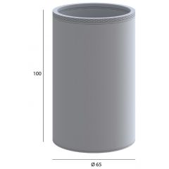 Держатель стакана Богеме настенное Белый 10974-MW, Boheme