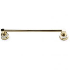 Держатель полотенец Богеме AURA_accessories Золото 10242-G, Boheme Gold