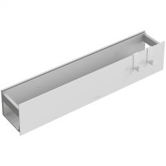 Полка Богеме Space Белый 10966-W, Boheme настенная 60см White + 2 крючка