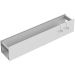 Полка Богеме Space Белый 10966-W, Boheme настенная 60см White + 2 крючка