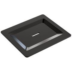 Мыльница Богеме Space Графитовый 10966-SGM-SOAP, Boheme Shiny gunmetal