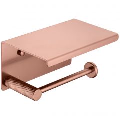 Держатель туалетной бумаги Богеме с крышкой UNO COPPER BRUSHED 10971-CB, Boheme CB
