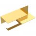Держатель Богеме c полкой Qubic Gold 10721-2-G, Boheme Золото