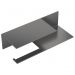 Держатель Богеме c полкой Qubic Gun Metal 10721-2-GM, Boheme GM Графитовый