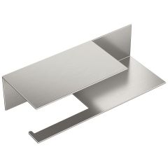 Держатель Богеме c полкой Qubic Nickel Brush 10721-2-NB, Boheme