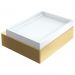Мыльница Богеме Qubic Золото, Матовое золото 10723-MG, Boheme Matt Gold