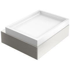Мыльница Богеме Qubic Nickel Brush Никель 10723-NB, Boheme