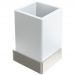 Держатель стакана Богеме настенное с подсветкой Qubic Nickel Brush 10724-NB, Boheme